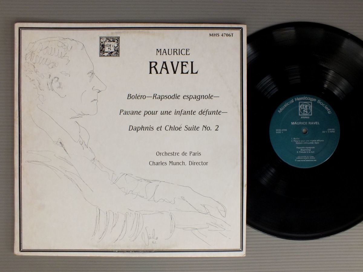 ●米LP MUNCH/MUNCH CONDUCTS RAVEL●_画像1