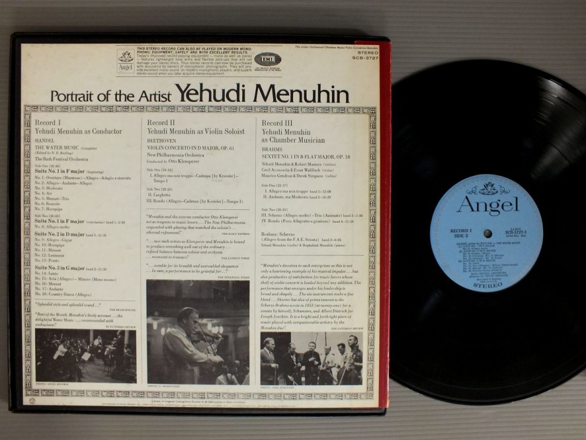 ●米LP MENUHIN-KLEMPERER/PORTRAIT OF THE ARTIST●_画像2