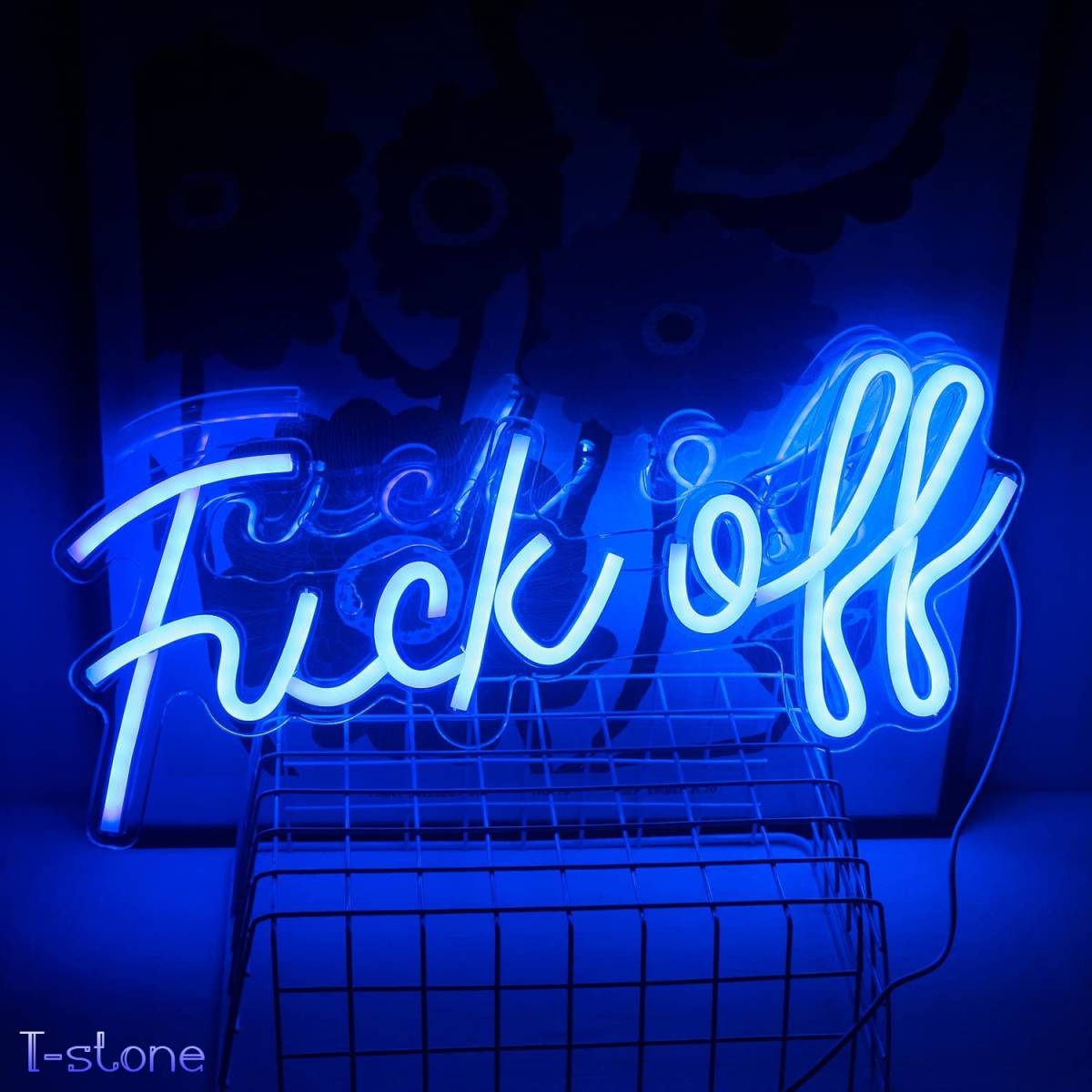 ネオンサイン ユニーク英文字LEDネオン看板 ブルー 青 店内装飾 ネオンサイン ユニーク英文字LEDネオン看板 ブルー 青 店内装飾