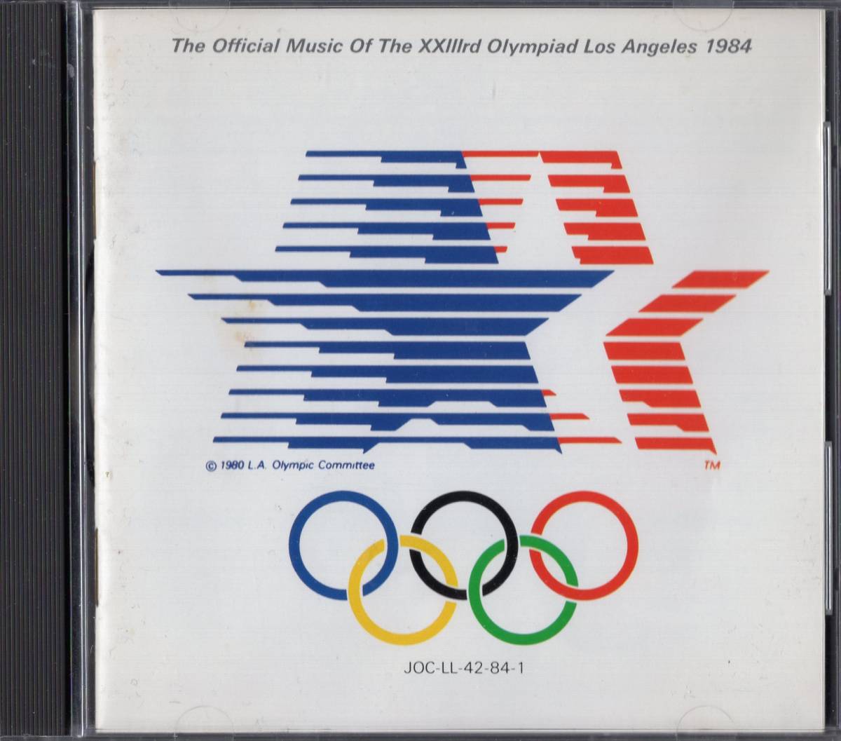 【即決】「 L.A.オリンピック公式アルバム 」CD/84年