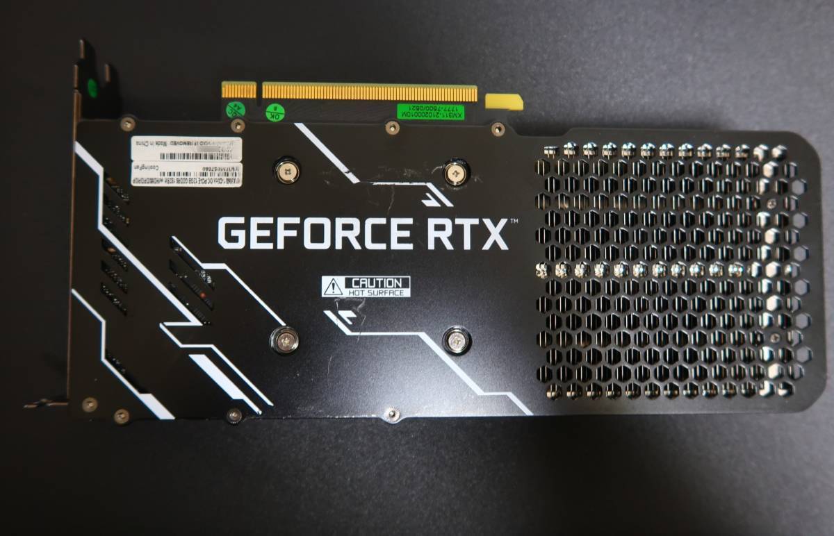 GALAKURO GAMING GG-RTX3060-E12GB/OC/DF [PCIExp 12GB] 非LHR, NVIDIA