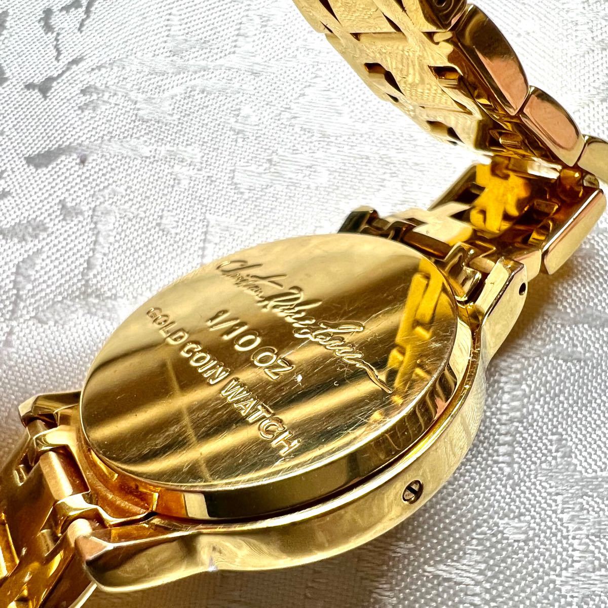 LASSEN ラッセン 1/10 OZ GOLD COIN WATCH コインウォッチ LASSEN ラッセン 1/10 OZ GOLD COIN WATCH コインウォッチ