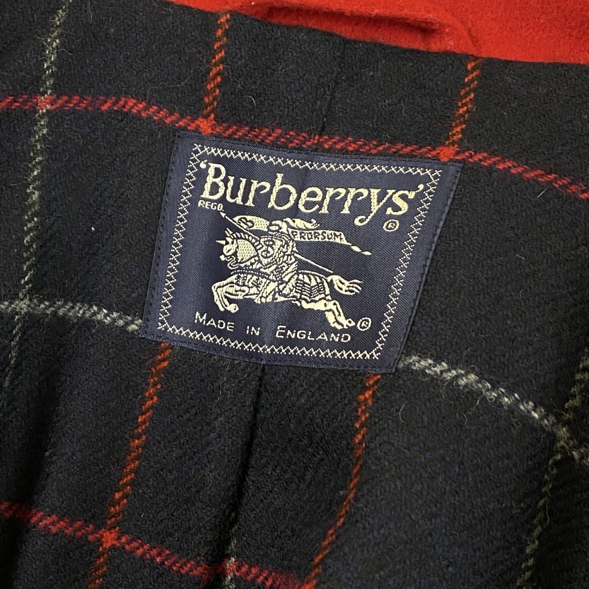 超美品＊Burberrys / バーバリー イギリス製 ウールアルパカジャケット　レディース　ビッグシルエット オーバーサイズ_画像7