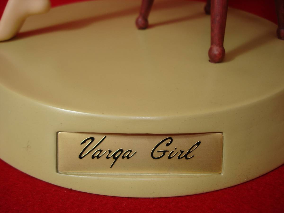 *[ excellent article .]* limited commodity worldwide limitation goods serial number pedestal Varga Girl bar ga girl pin nap girl figure rare article american relation goods 