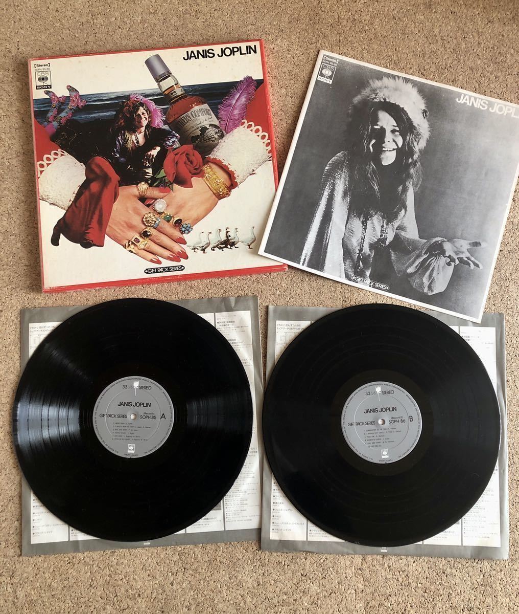 JANIS JOPLIN ジャニス ジョプリンGIFT PACK SERIES LPレコード2枚組_画像4