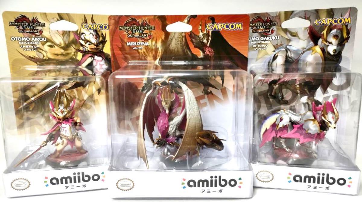 新品未開封】amiibo モンスターハンターライズ サンブレイク アミーボ