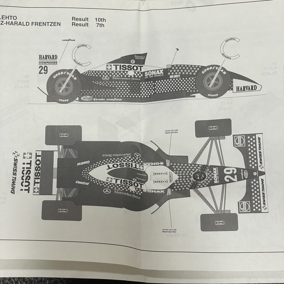 タメオ 1/43 メタルキット ザウバー C13 メルセデス 後期型 最終 タメオ 1/43 メタルキット ザウバー C13 メルセデス 後期型 最終