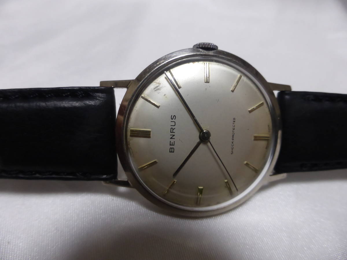 BENRUS☆ベンラス 手巻き 14K メンズ 腕時計☆ | sweatreno.com