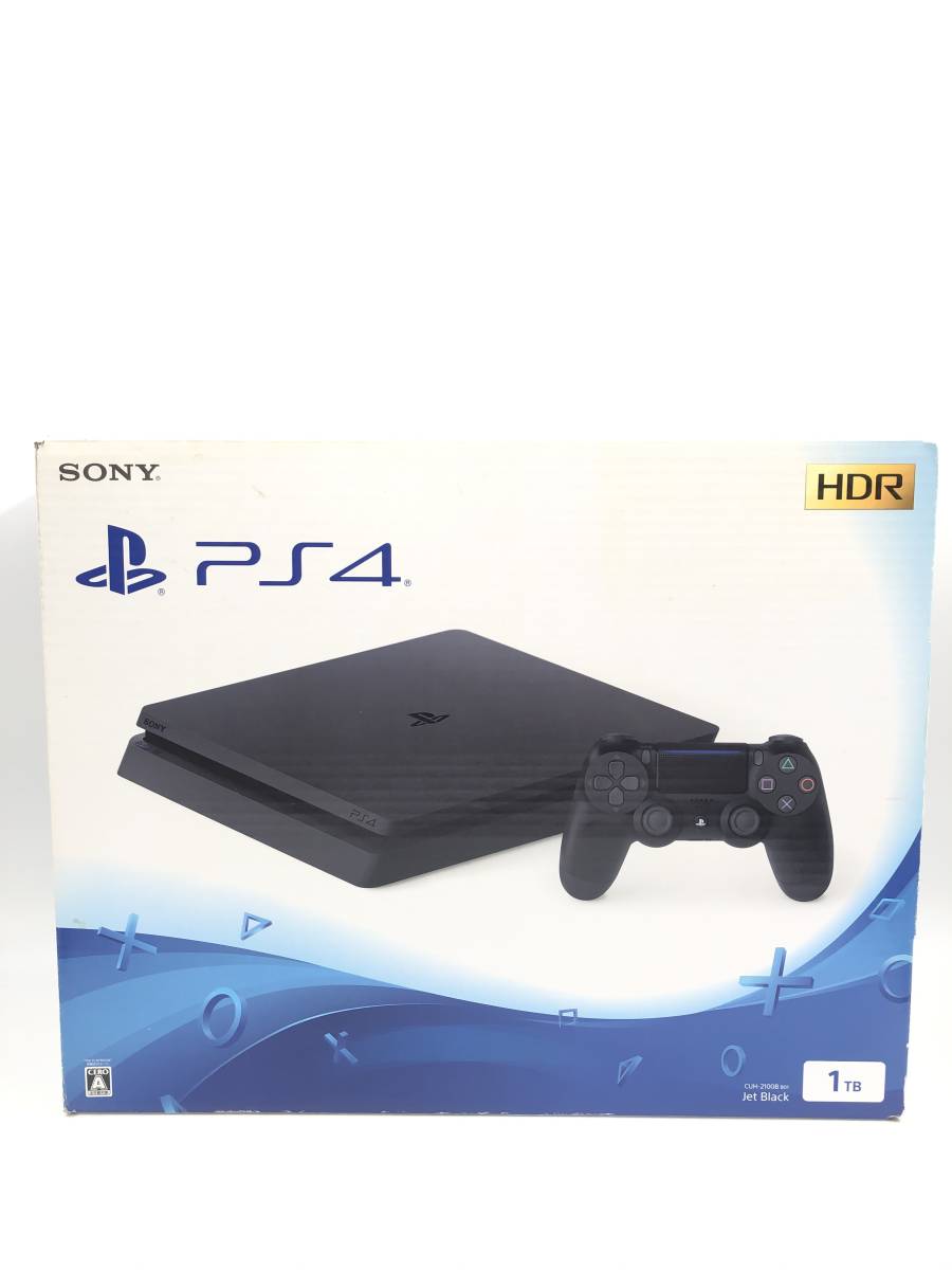 PlayStation4 ジェットブラック 1TB CUH-2100B B01 あり(PS4本体)｜売買されたオークション情報、yahooの商品情報をアーカイブ公開 - オークファン