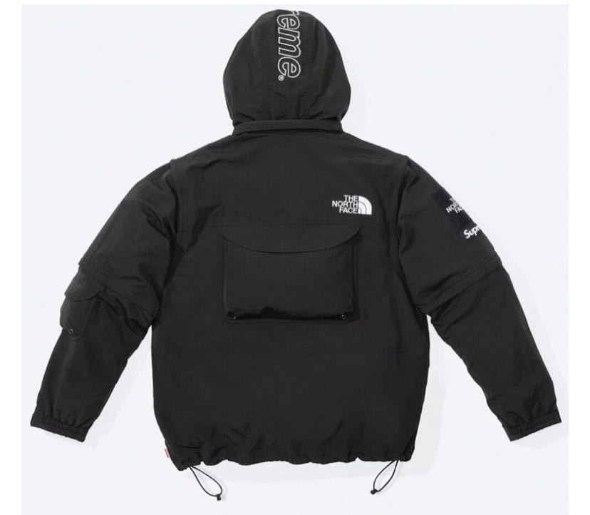 新品Supreme x The North Face Trekking Convertible Jacket ブラック L 黒 black シュプリーム ノースフェイス ジャケット_画像2