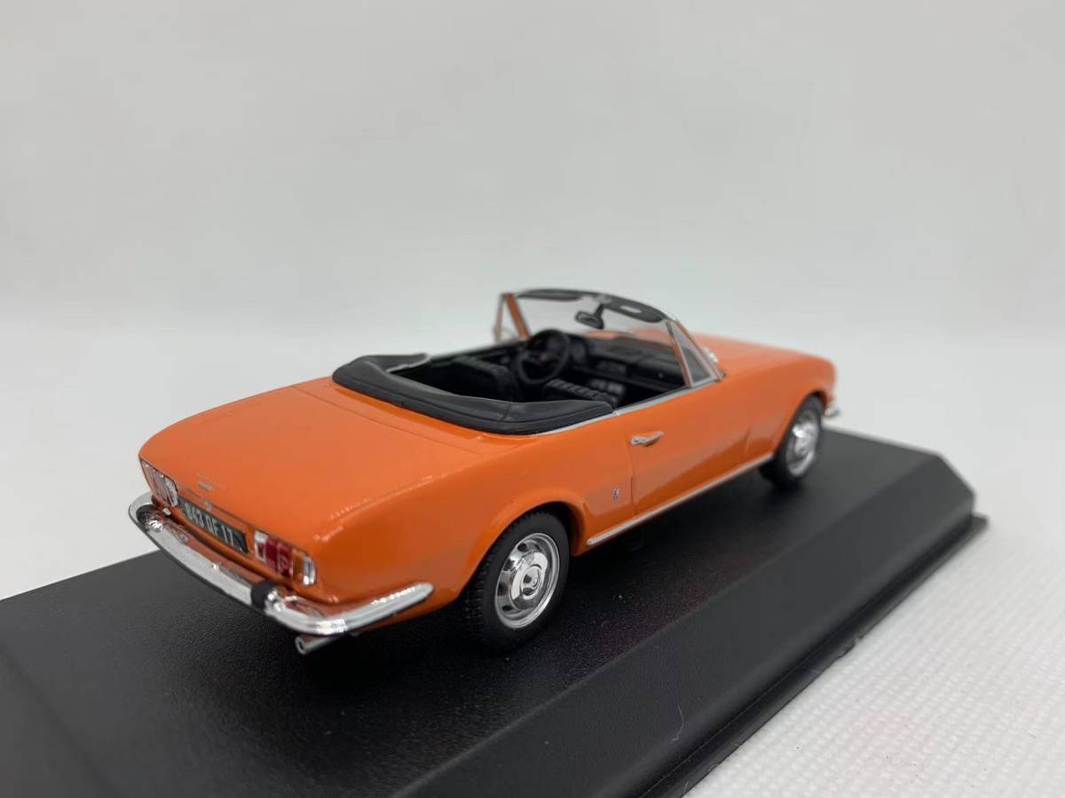 ノレブ 1/43 プジョー Peugeot 504 Cabriolet 1970 Capucine Yellow J04-04-015_画像4