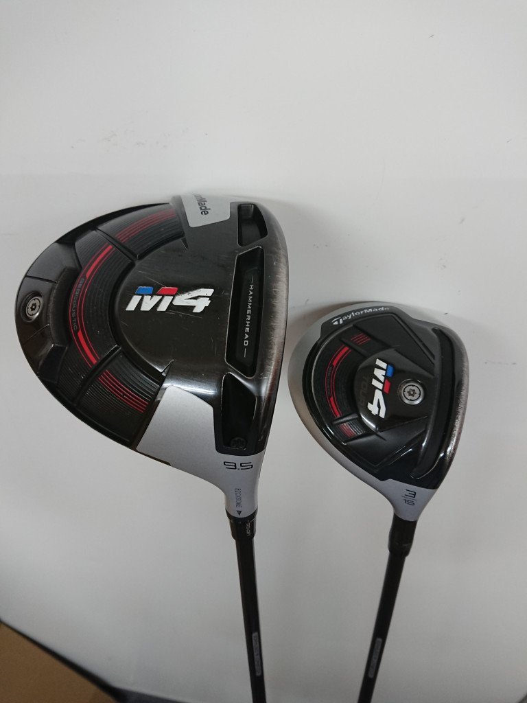 TaylorMade テーラーメイド M4 ドライバー他 2本セット TOUR AD IZ-6
