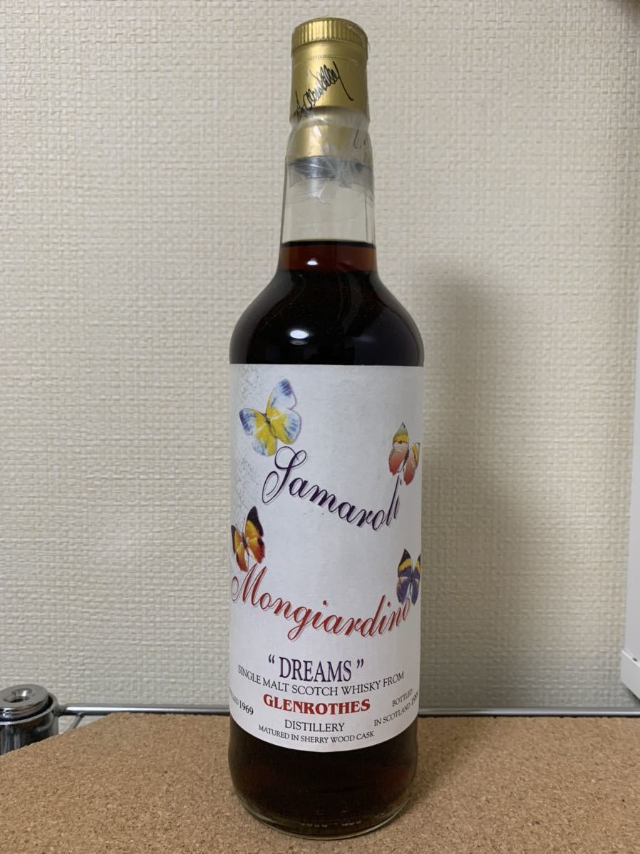 Glenrothes 1969-1999Samaroli Mongiardino Dreams　検　サマローリ　山崎　響　軽井沢　イチロー　マッカラン_画像1