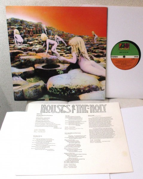 @ 英國盤 Led Zeppelin Houses Of The Holy [ UK ORIG '73 Atlantic K 50014 ]_画像1