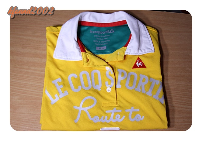  le coq sportif GOLF collection  ルコック ゴルフコレクション ゴルフウエア ワンピース 黄色 Mサイズ 良品！の画像9