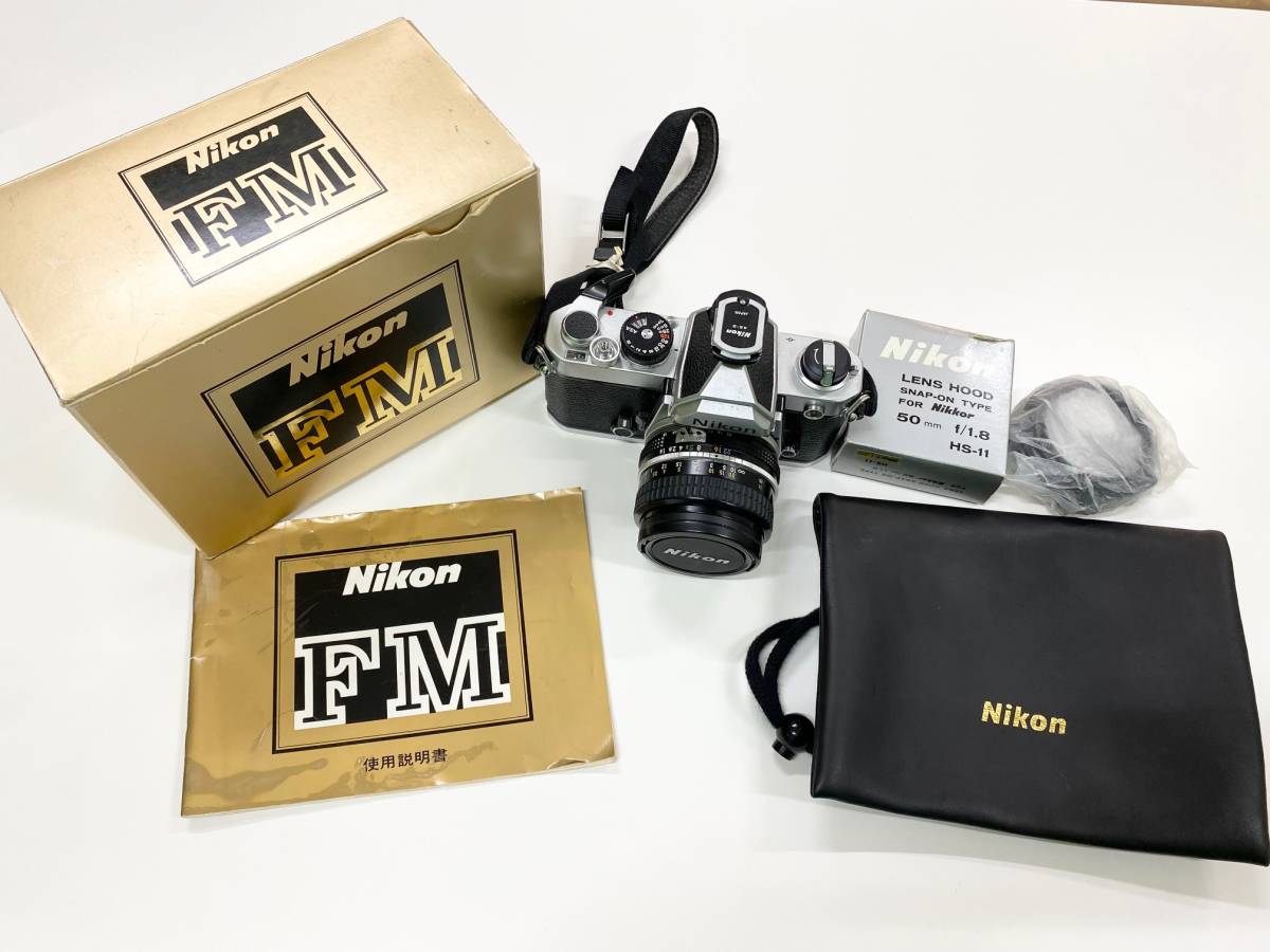 Nikon ニコン/一眼レフ フィルムカメラ/FM/NIKKOR 50mm 1:1.8