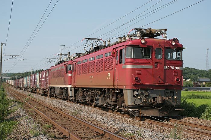 ☆彡JR貨物 仙台総合鉄道部 ED75機関車銘板 ☆彡JR貨物 仙台総合鉄道部 ED75機関車銘板
