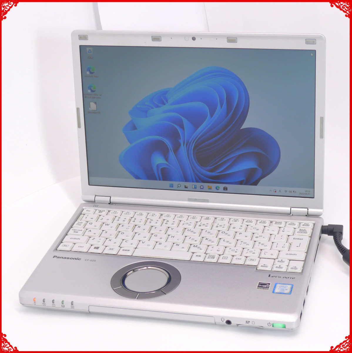 1円～ 保証付 Windows11搭載 良品 爆速SSD ノートPC Panasonic CF
