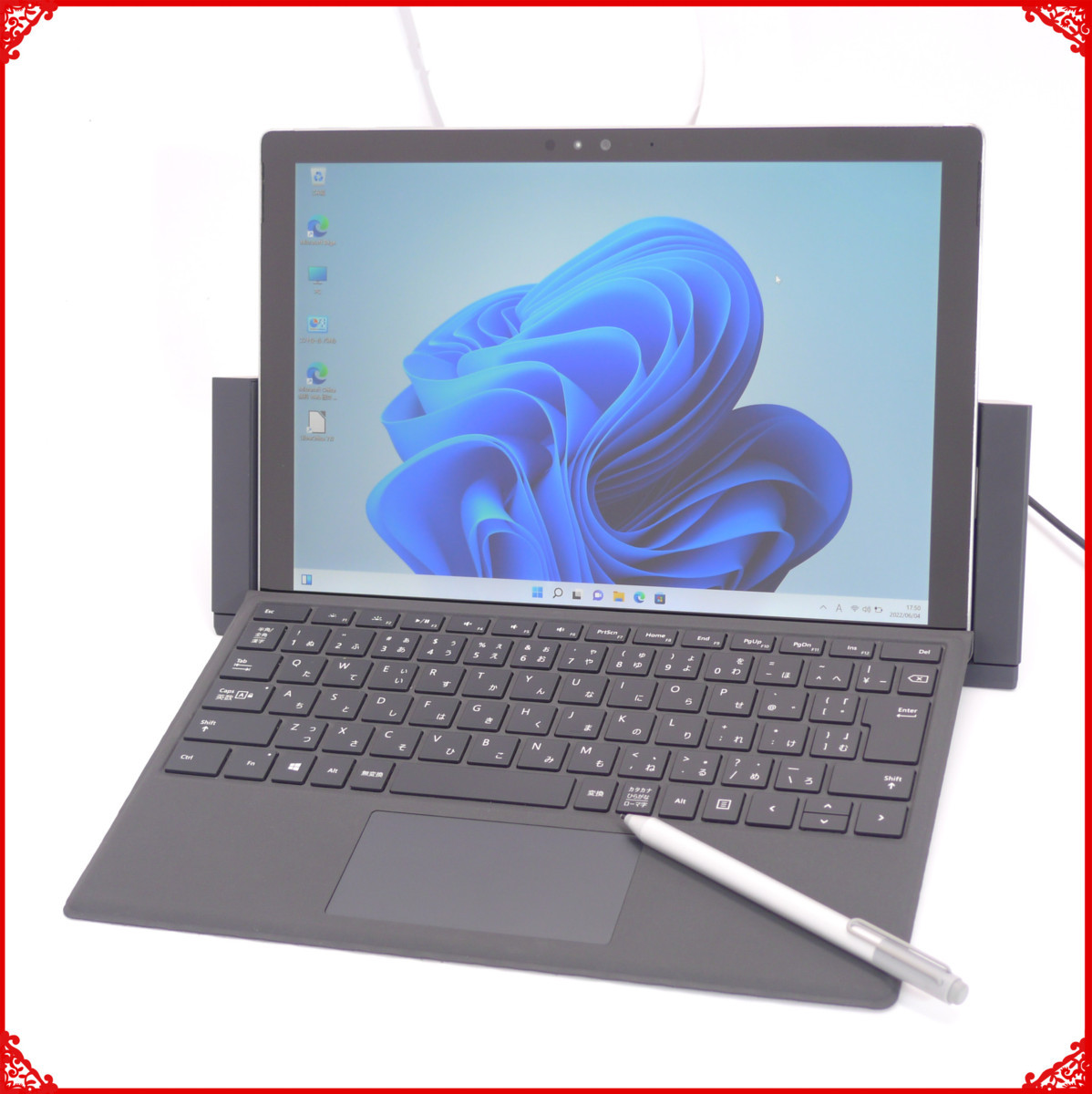 1円～ Windows11搭載 美品 タブレット Microsoft Surface Pro 4 第6