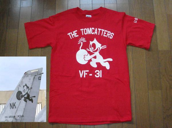 ★=米海軍The Tomcatters Tシャツ VF-31=★= 　　　_画像4
