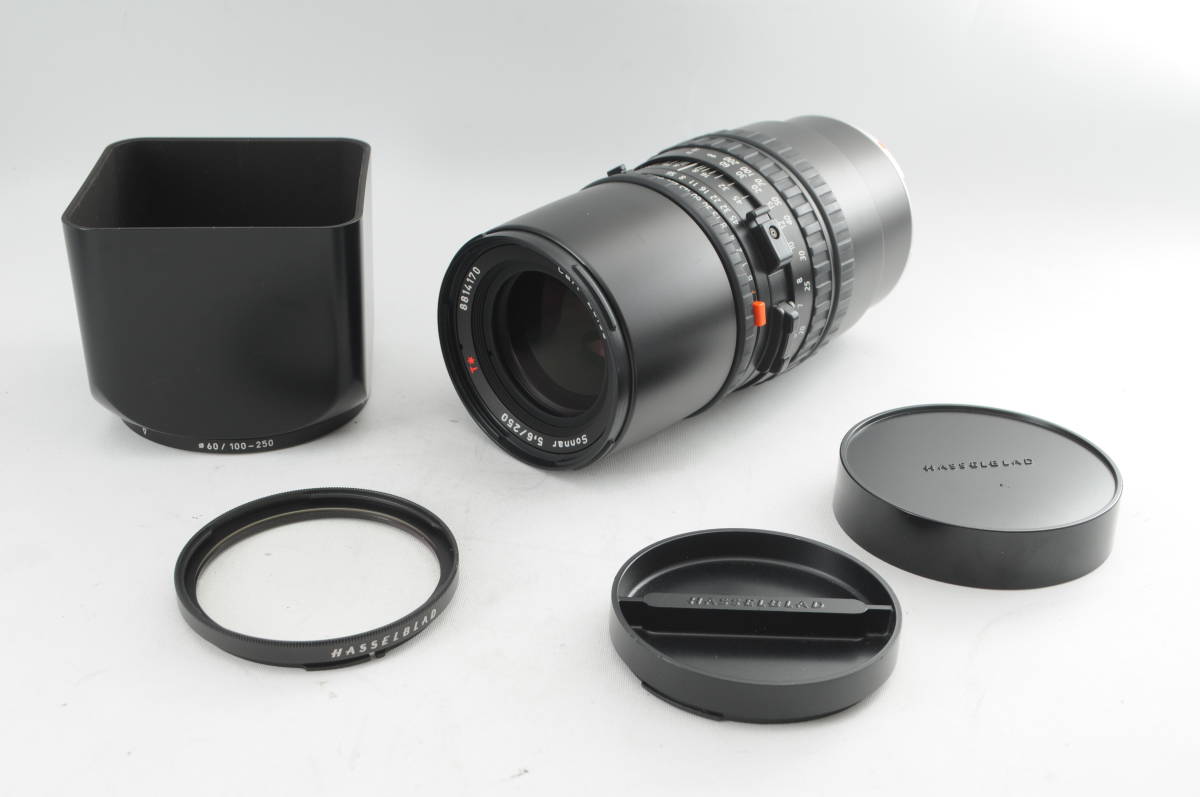 ★新品級ワンオーナー★HASSELBLAD ハッセルブラッド Carl Zeiss Sonner CFI 250mm F5.6 T* ☆カビくもりない光学系！細かく動作確認済 176_画像2