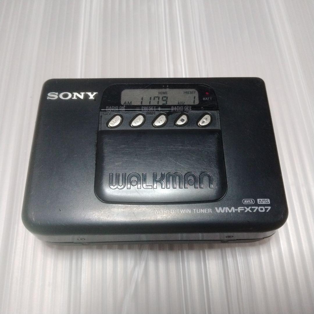 動作品 可動 ウォークマン SONY カセット WM-FX707 ⑤