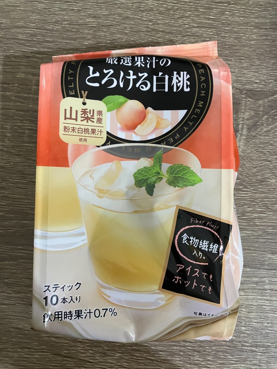 日東紅茶 厳選果汁のとろける桃 10P×5個