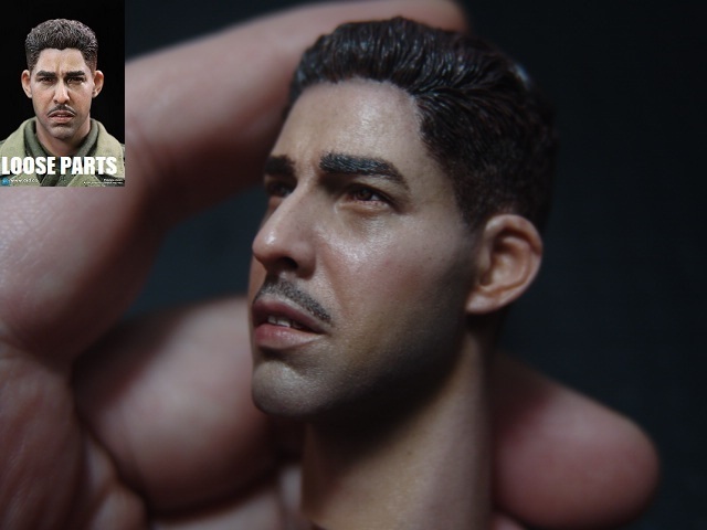 [ Mellish ]1/6 doll parts :DID made :WWII America .melishu two etc. . head attaching nude body set 