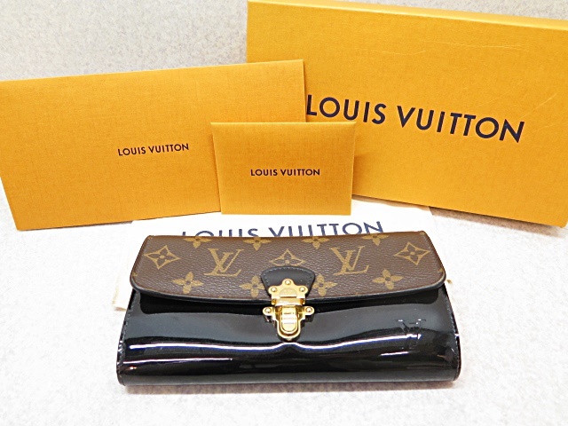 【ルイヴィトン】Louis Vuitton モノグラム ポルトフォイユ チェリー