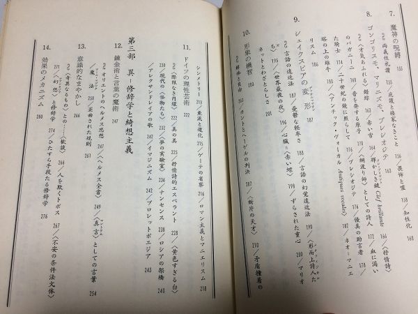 ●P009●文学におけるマニエリスム●言語錬金術ならびに秘教的組み合わせ術●全2巻完結●グスタフルネホッケ●種村季弘●現代思潮社_画像4