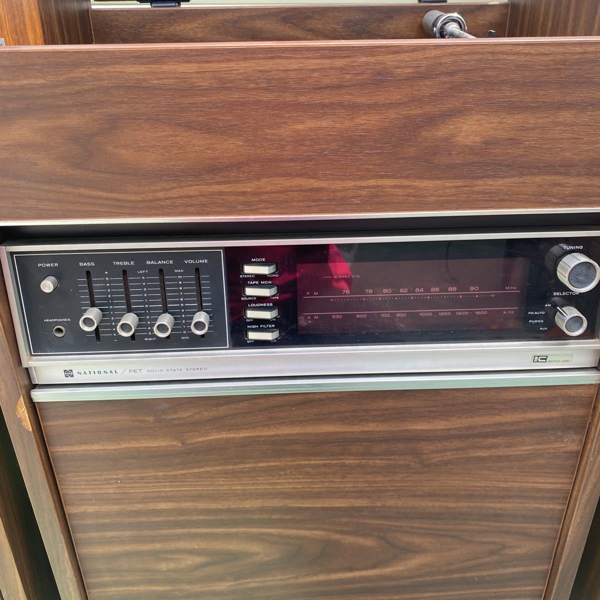 ◇当時物 national/ナショナル ステレオ セット SC-800 レコード ◇当時物 national/ナショナル ステレオ セット SC-800 レコード