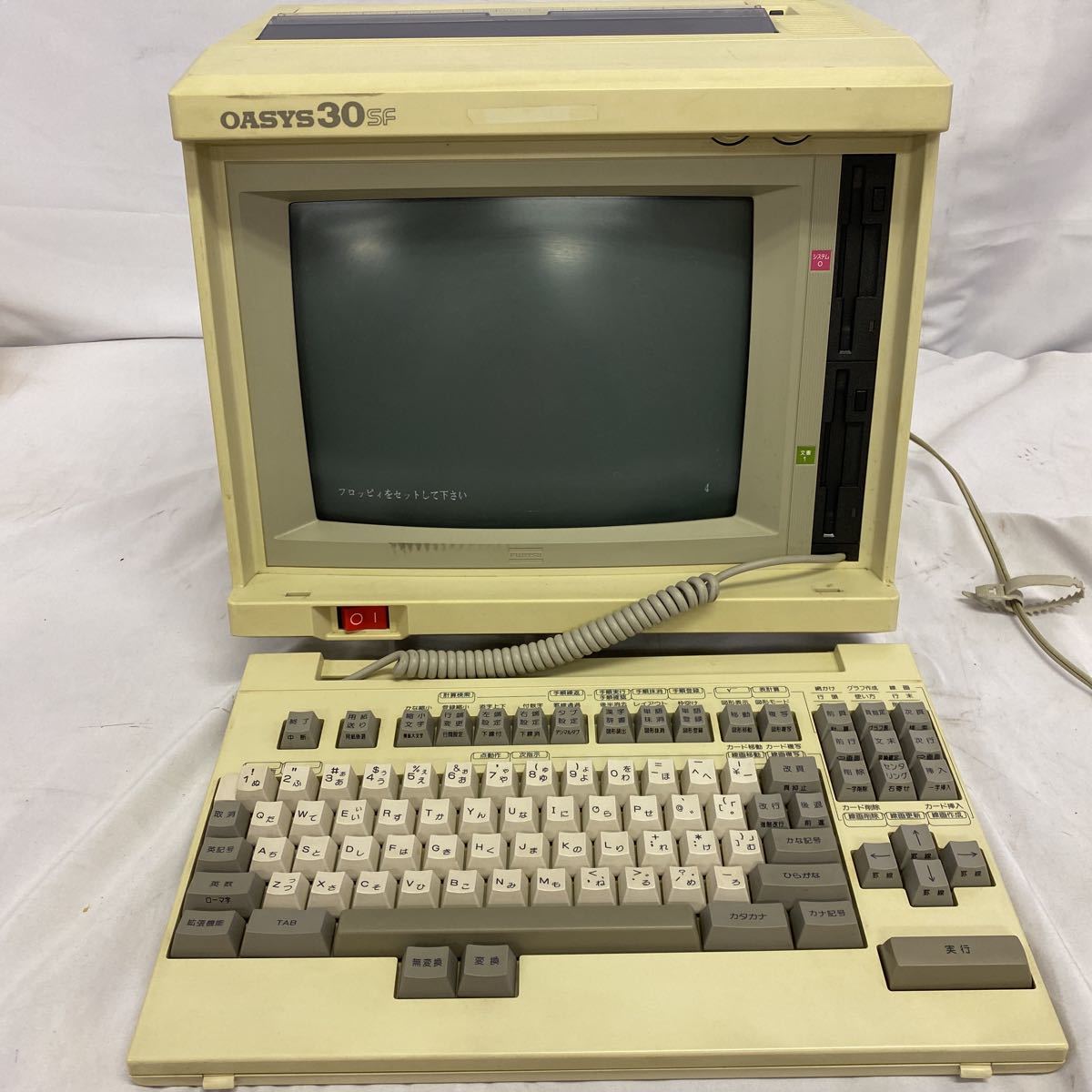 Yahoo!オークション - 中古 富士通 ワープロ OASYS/オアシス Yahoo!オークション - 中古 富士通 ワープロ OASYS/オアシス