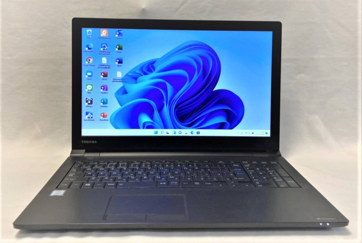 美品 2019年製品 ノートパソコン 東芝 dynabook B65/M ☆Win11 Pro