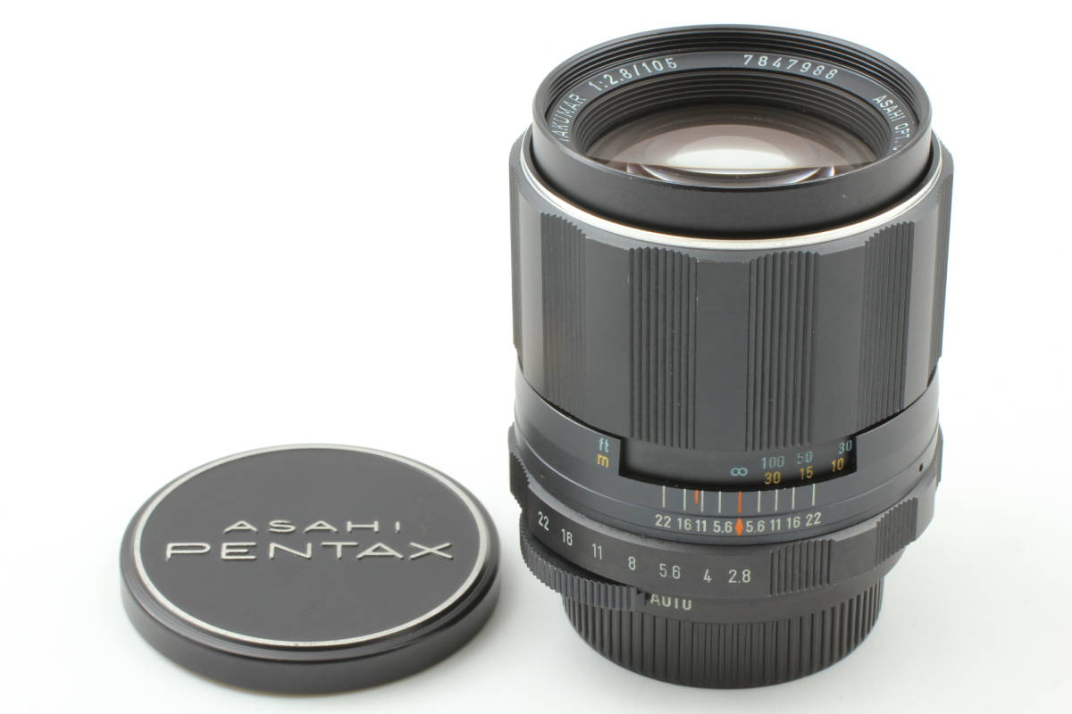 美品】PENTAX SMC Takumar 105mm F/2.8 MF Telephoto Lens for M42