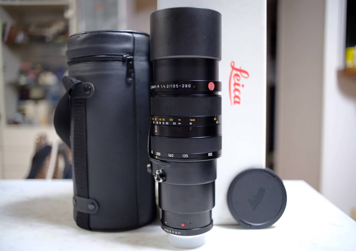Leica-R for Nikon バリオエルマー 105～280/4.2　新品同様の状態です。