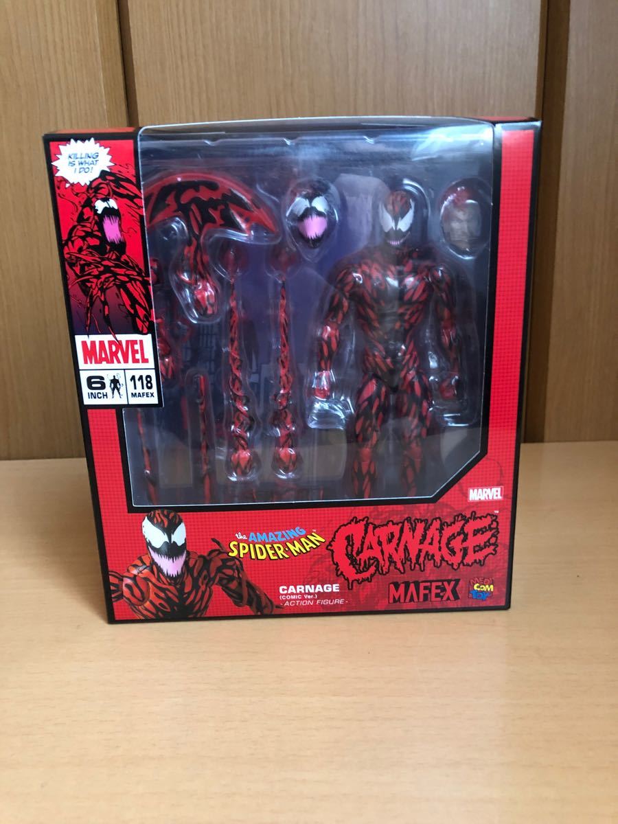 MAFEX マフェックス カーネイジ CARNAGE comic ver.-