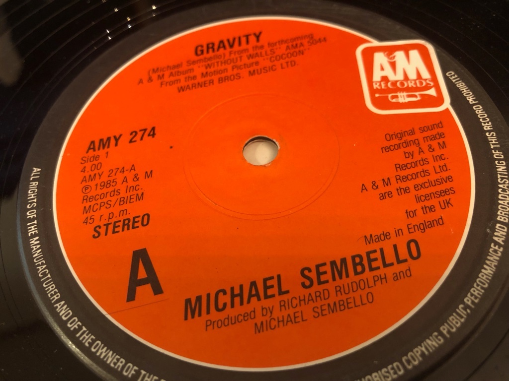 12”★Michael Sembello / Gravity / シンセ・ポップ・ロック！_画像1