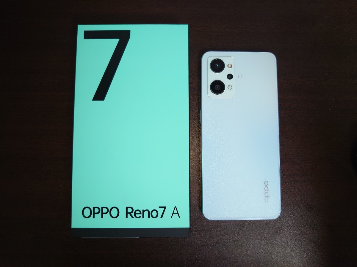 OPPO Reno7 A OPG04 ドリームブルー ほぼ新品 | nort.swiss