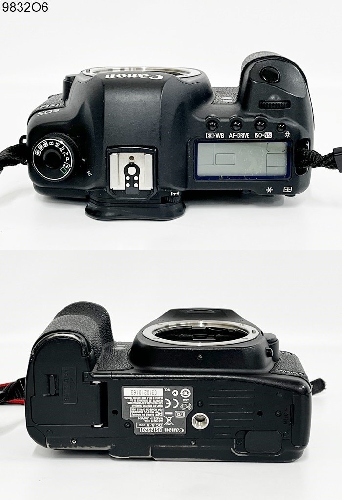 ★シャッターOK◎ Canon キャノン EOS 5D MarkⅡ イオス 一眼レフ デジタルカメラ ボディ バッテリー有 9832O6-8_画像3