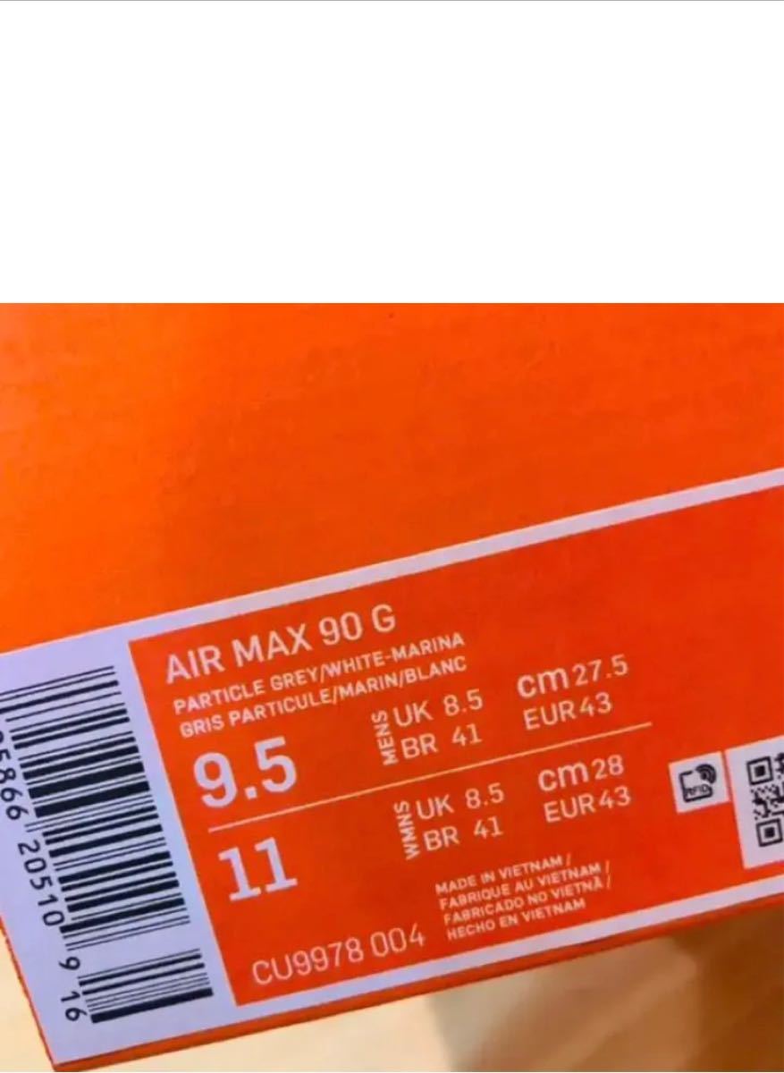 NIKE エアマックス90G 27.5 ゴルフ シューズ 【新品】 holdmeback.com