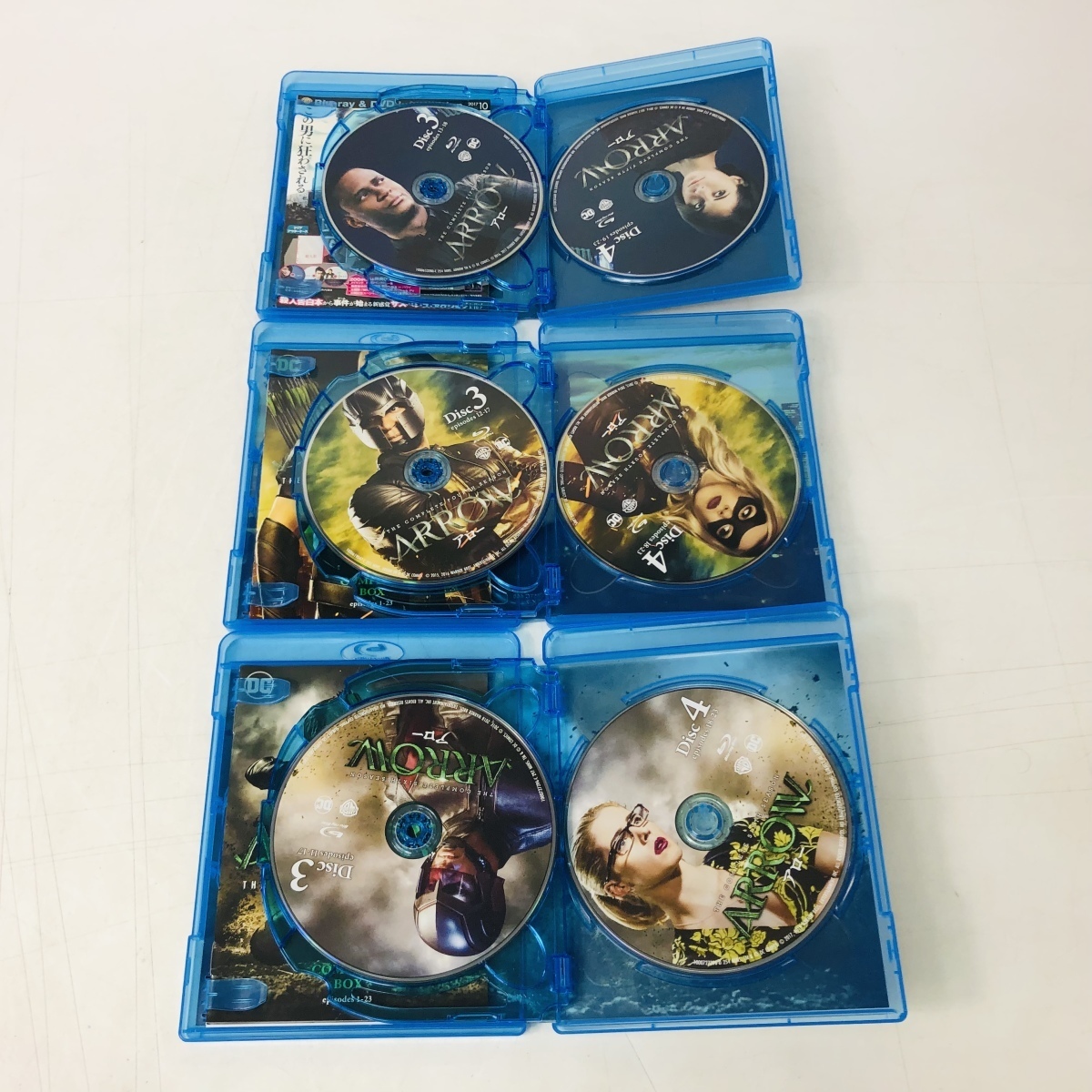 中古品 Blu-ray box 海外ドラマ ARROW アロー シーズン1～6 コンプリート・ボックス 5点セット_画像8