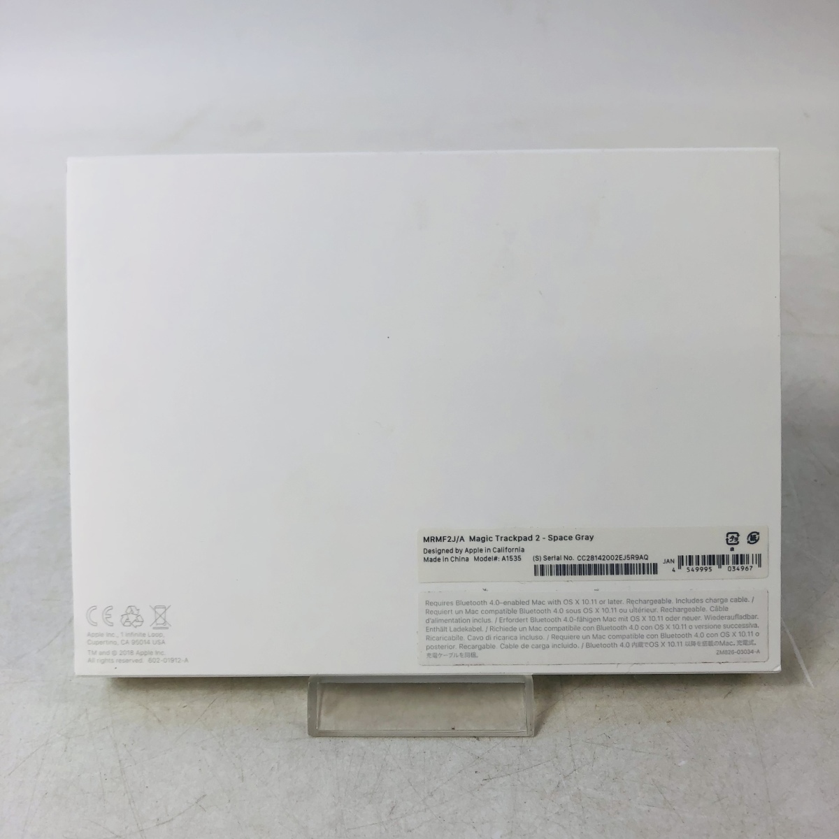 Apple Magic Trackpad2 スペースグレイ MRMF2J/A_画像7