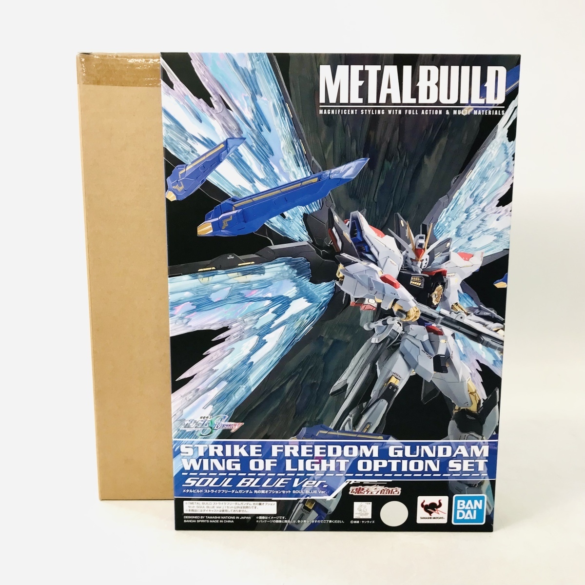 新品未開封 METAL BUILD ストライクフリーダムガンダム 光の翼