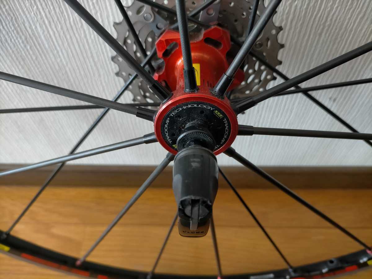 MAVIC(マビック)R-SYS Red ホイール 15C 前後セット スプロケット