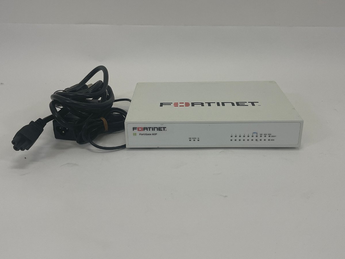 Fortinet Fortigate 60F 工場出荷初期化済み(3) ライセンス Fortinet Fortigate 60F 工場出荷初期化済み(3) ライセンス