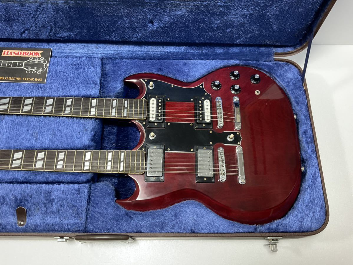 GRECO グレコ ダブルネックギター ツインギター 最終 値下げ ◆大特価◆超希少◆1979年製 アンティークギター_画像2