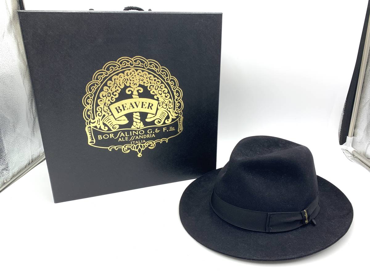 メーカー再生品】 ☆ ボルサリーノ ビーバー ・ Borsalino Beaver Hat