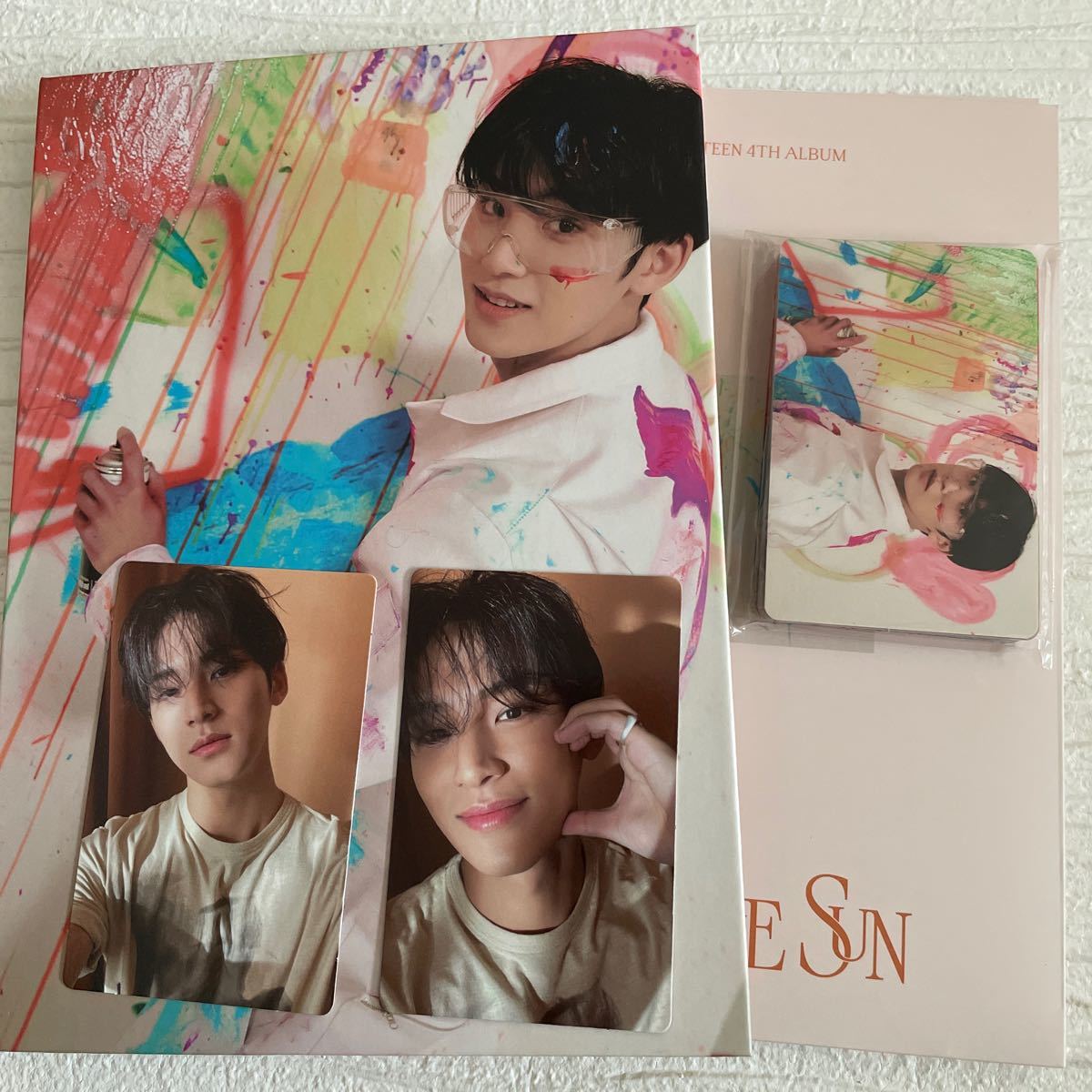 seventeen トレカ ミンギュ face the sun weverse-