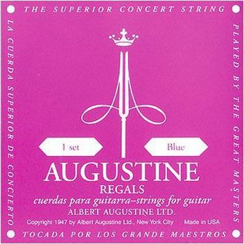 AUGUSTINE REGAL BLUE セット　オーガスチンクラシックギター弦　リーガルブルー 買いだおれ_画像1