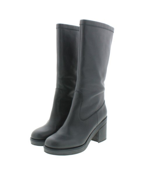 JIL SANDER NAVY ブーツ レディース ジルサンダーネイビー 古着 www